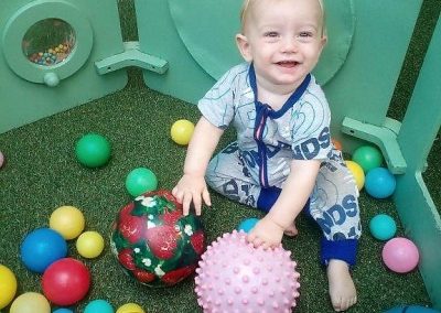 Sensory Play in the Teddies Room